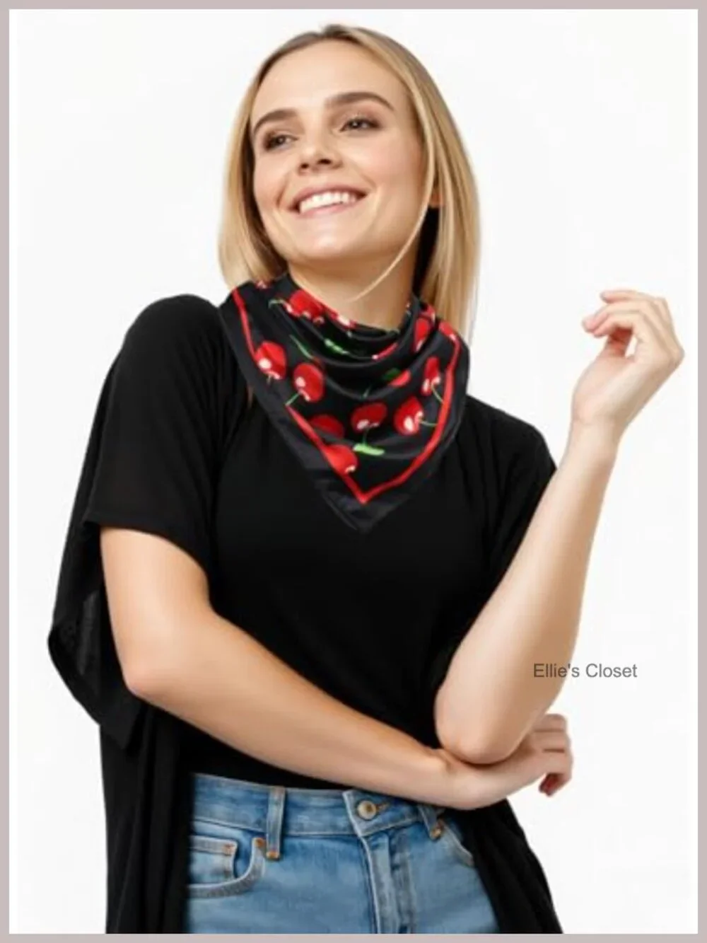 Satin Head Scarf Bandana for Women, Silk Feeling Hair Wrap, Lightweight Neck